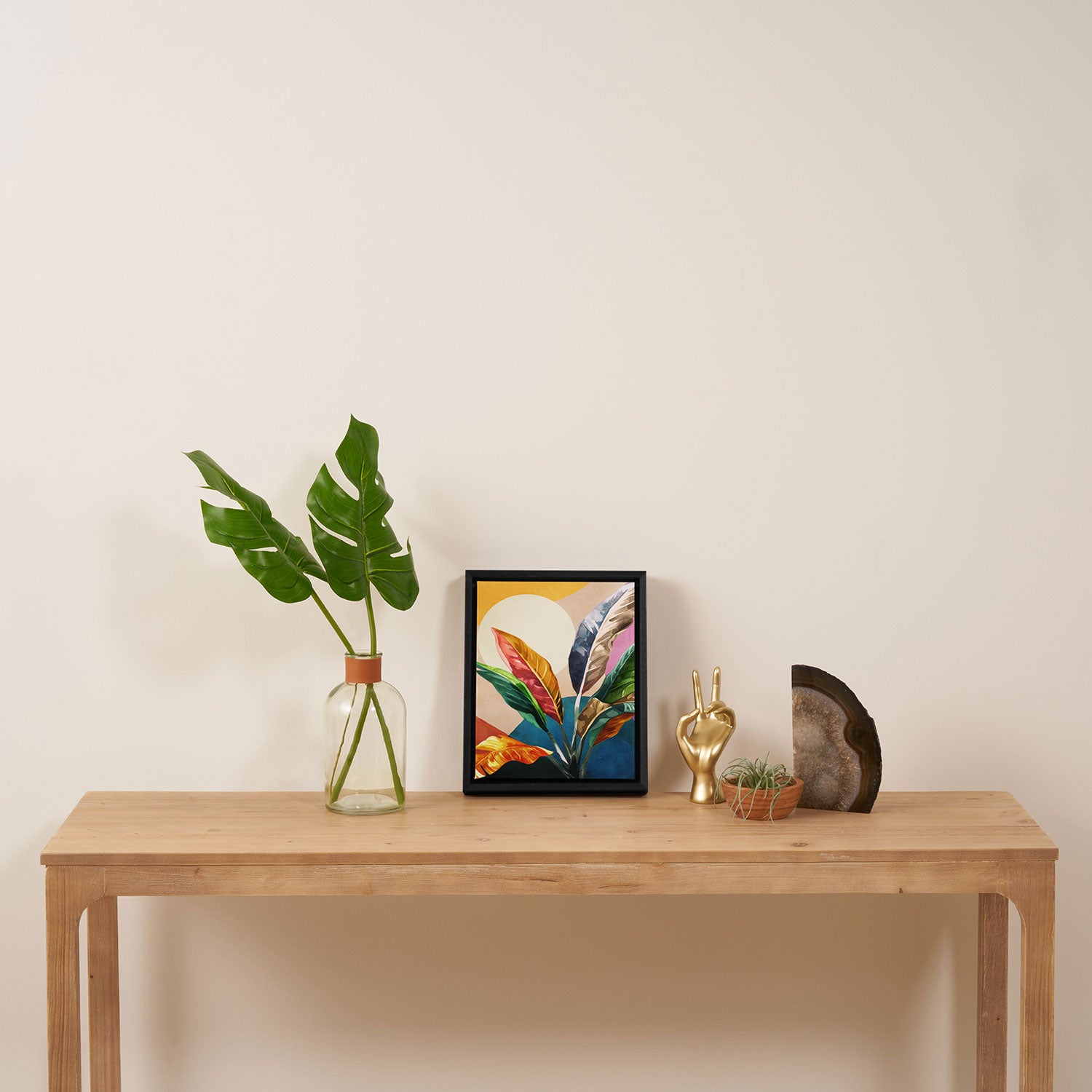 Colorful Branching Out 27 Framed Canvas Print Gallery Image 4