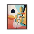Colorful Branching Out 27 Framed Canvas Print Gallery Image 6