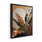 Colorful Branching Out 28  Framed Canvas Print Gallery Image 2