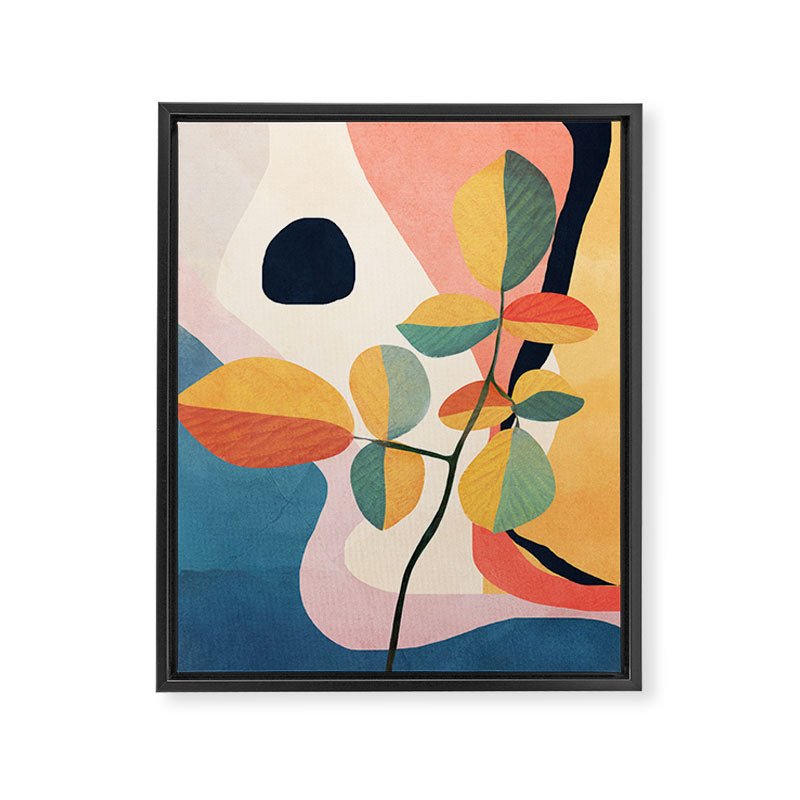 Colorful Branching Out 28 Framed Canvas Print Gallery Image 6