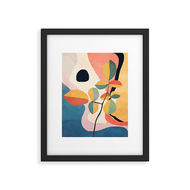 Colorful Branching Out 28 Framed Art Print Gallery Image 5