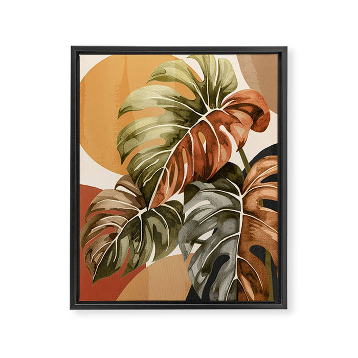 Colorful Branching Out 30 Framed Canvas Print Gallery Image 1
