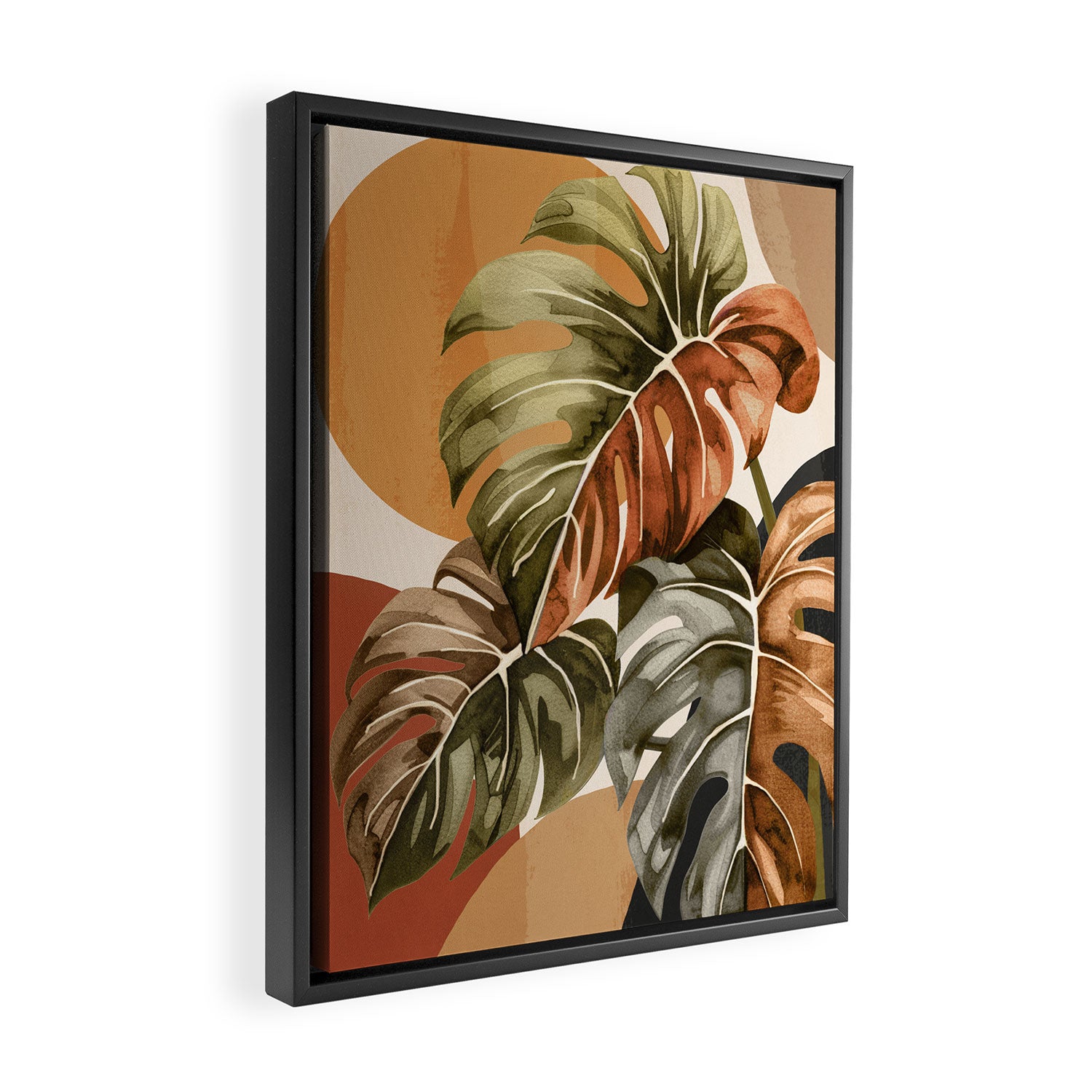 Colorful Branching Out 30 Framed Canvas Print Gallery Image 2