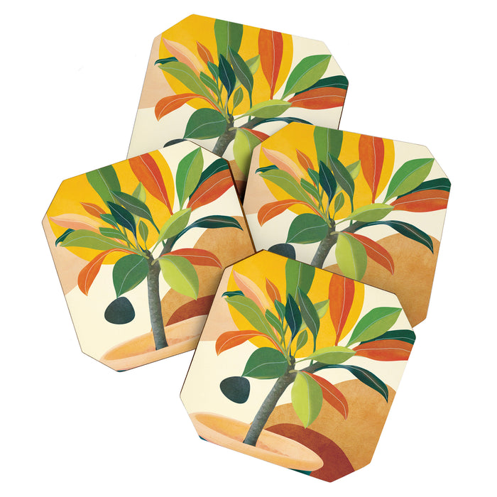 Colorful Branching Out 35 Coaster Gallery Image 1