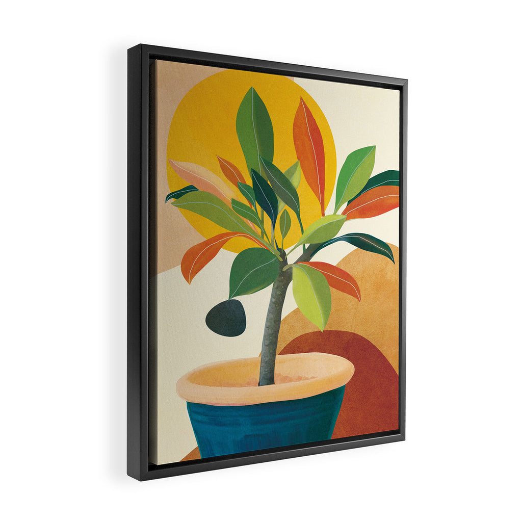 Colorful Branching Out 35 Framed Canvas Print Gallery Image 2