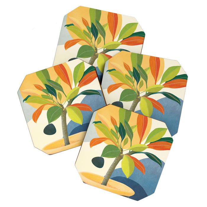 Colorful Branching Out 36 Coaster Gallery Image 1
