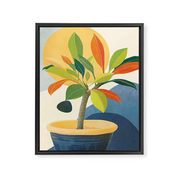 Colorful Branching Out 36 Framed Canvas Print Gallery Image 1