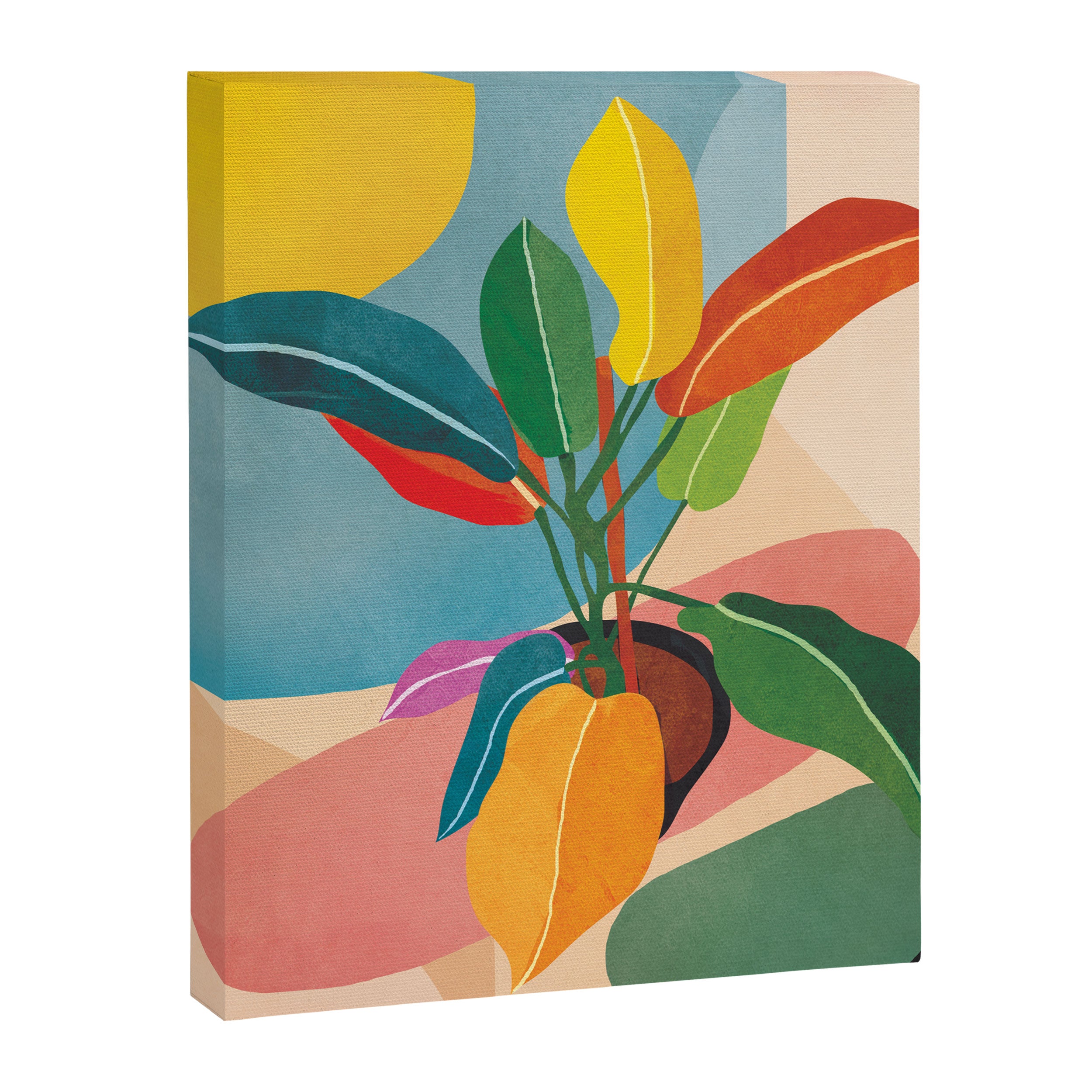 Colorful Branching Out 38 Canvas Print Gallery Image 6