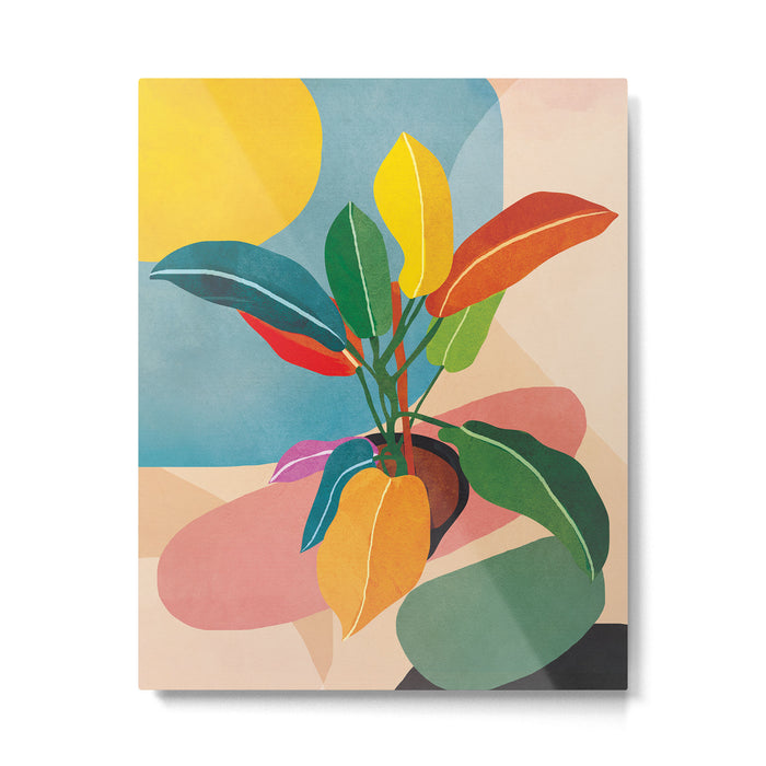 Colorful Branching Out 38 Metal Print Gallery Image 1