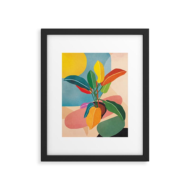 Colorful Branching Out 38 Framed Art Print Gallery Image 5