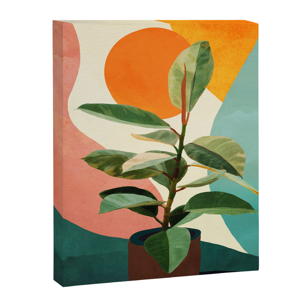 Colorful Ficus 1 Canvas Print Gallery Image 6