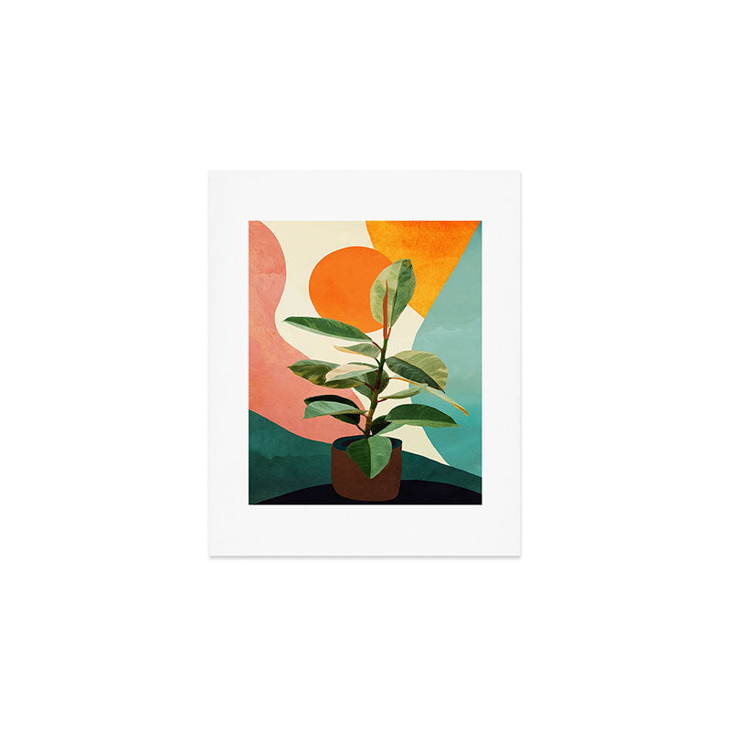 Colorful Ficus 1 Art Print Gallery Image 1