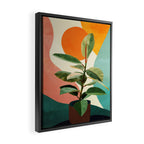 Colorful Ficus 1 Framed Canvas Print Gallery Image 2