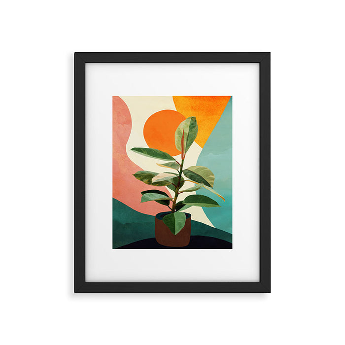 Colorful Ficus 1 Framed Art Print Gallery Image 1