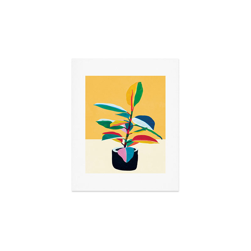 Colorful Ficus 4 Art Print Gallery Image 1