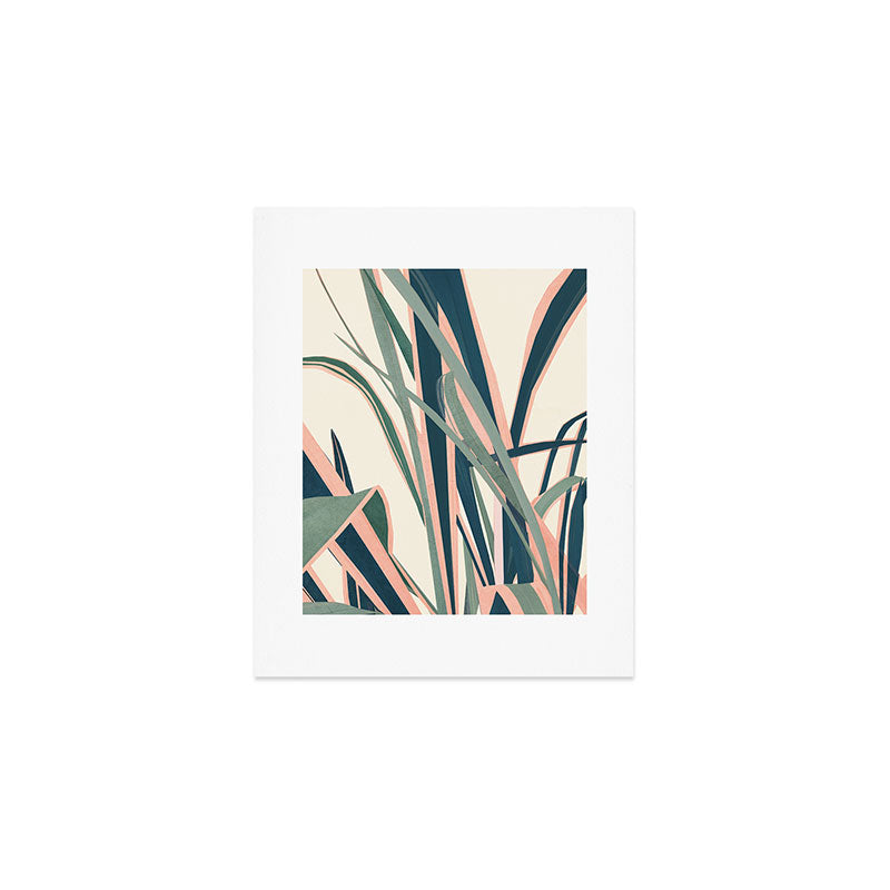 Colorful Plant Art Print Gallery Image 1