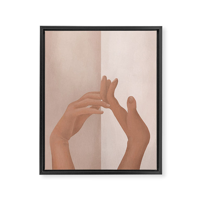 Come with Me Framed Canvas Print Gallery Image 1