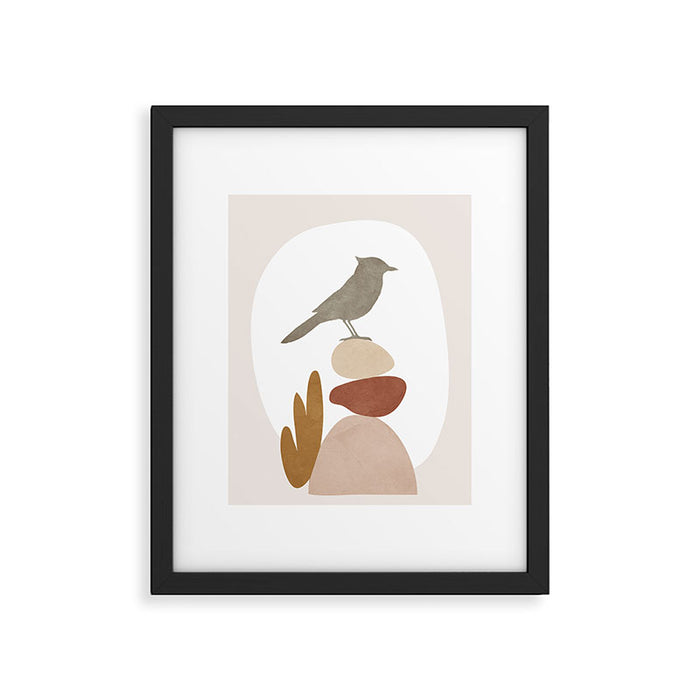 Cute Little Bird III Framed Art Print Gallery Image 1