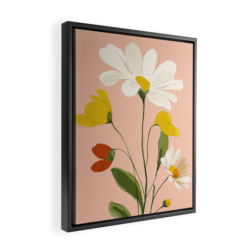 Daisy Daydream Framed Canvas Print Gallery Image 2