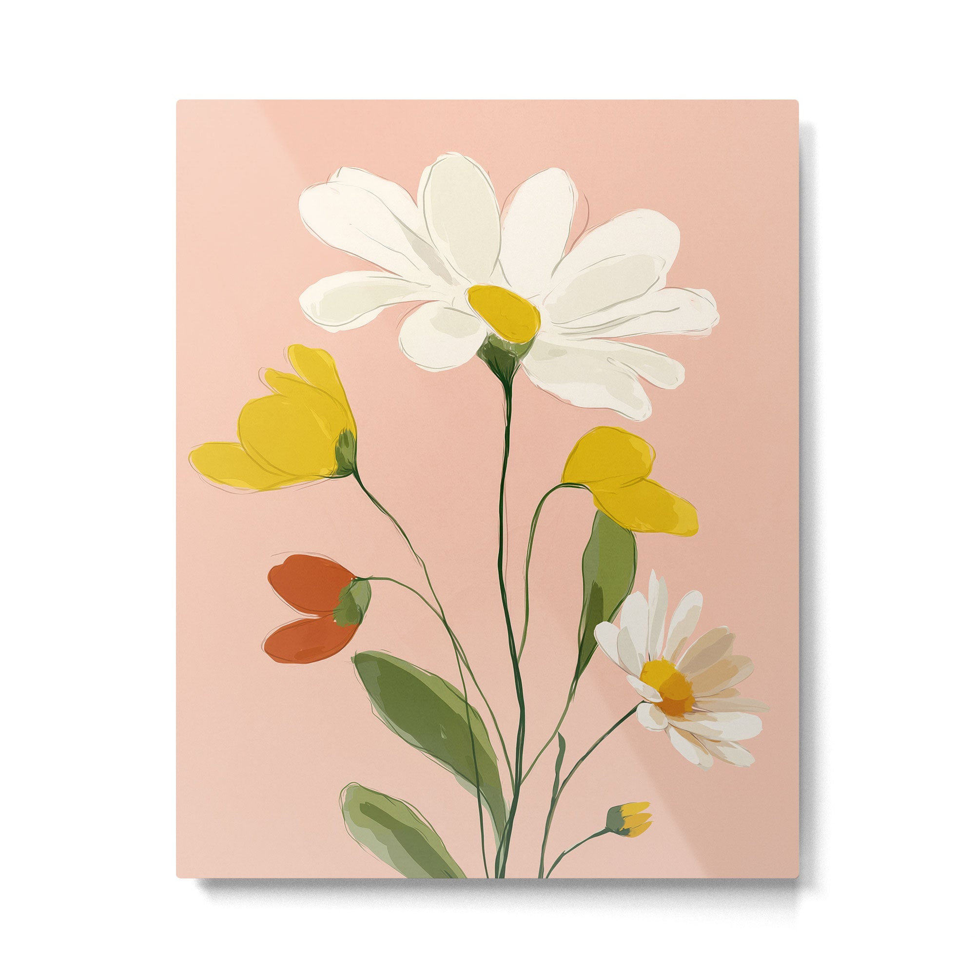 Daisy Daydream Metal Print Gallery Image 4