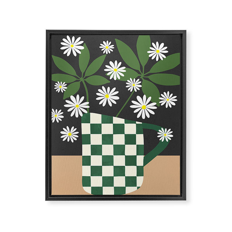 Daisy Daydreams 1 Framed Canvas Print Gallery Image 6