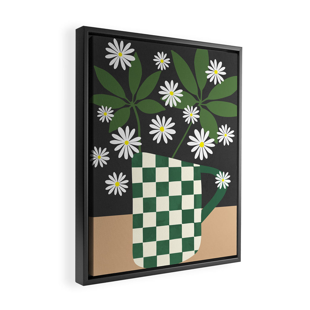 Daisy Daydreams 1 Framed Canvas Print Gallery Image 2