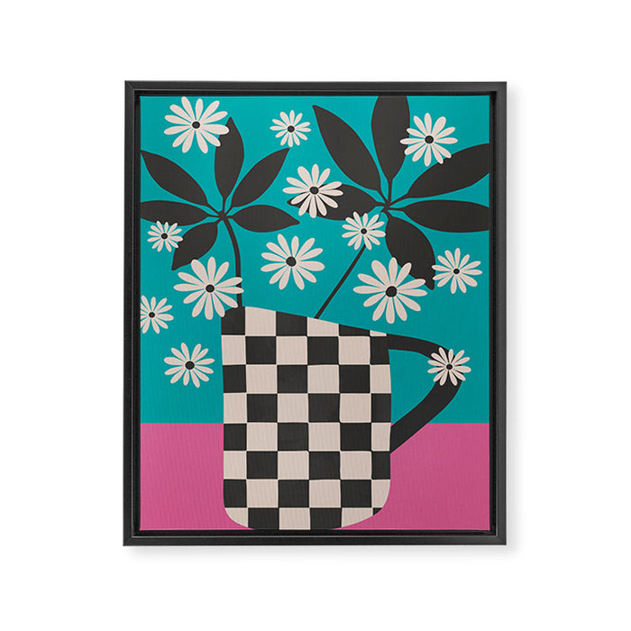 Daisy Daydreams 2 Framed Canvas Print Gallery Image 1