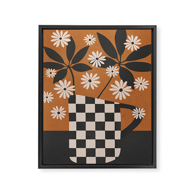 Daisy Daydreams 4 Framed Canvas Print Gallery Image 6