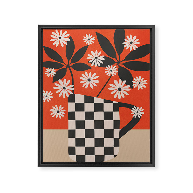 Daisy Daydreams 5 Framed Canvas Print Gallery Image 6