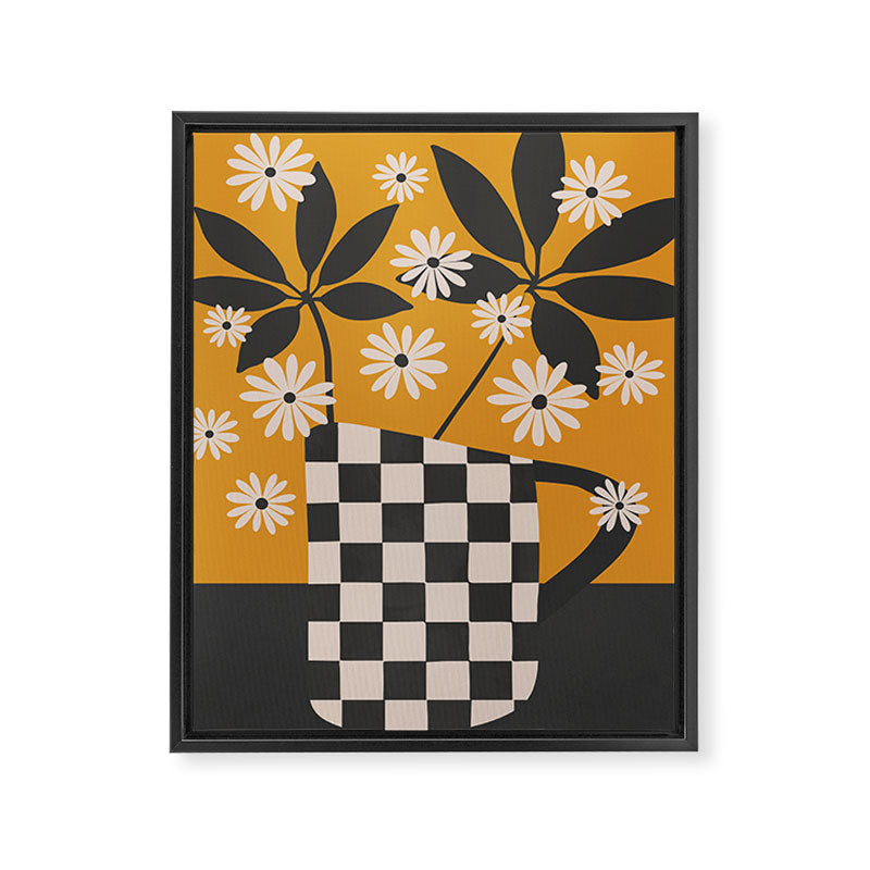 Daisy Daydreams 6 Framed Canvas Print Gallery Image 6