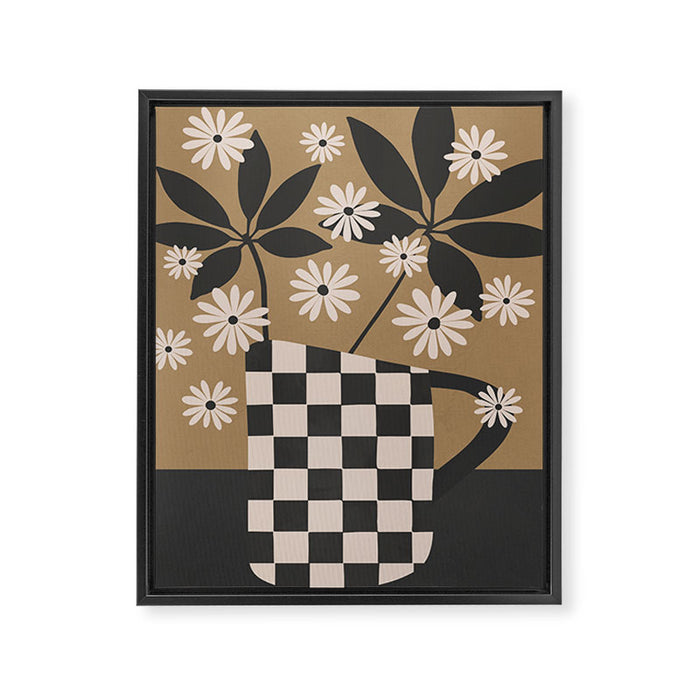 Daisy Daydreams 7 Framed Canvas Print Gallery Image 1