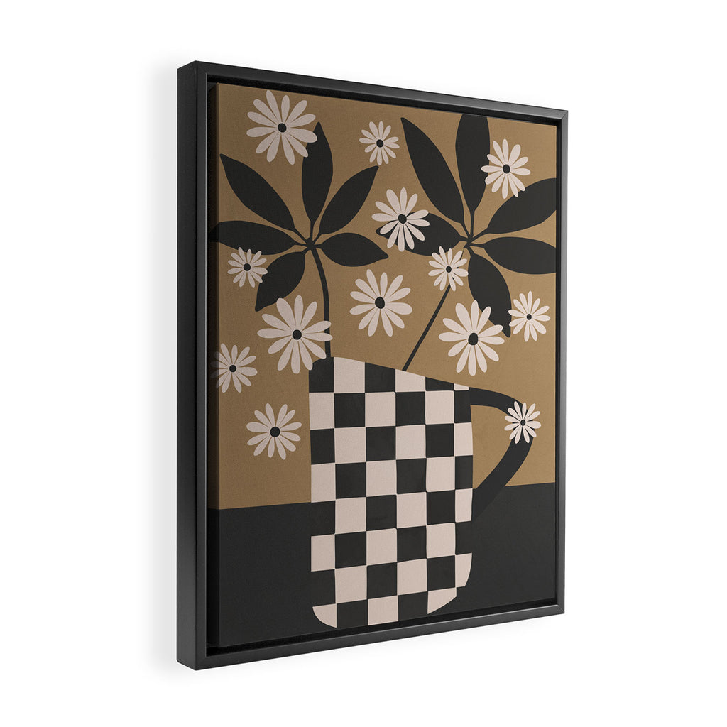 Daisy Daydreams 7 Framed Canvas Print Gallery Image 2