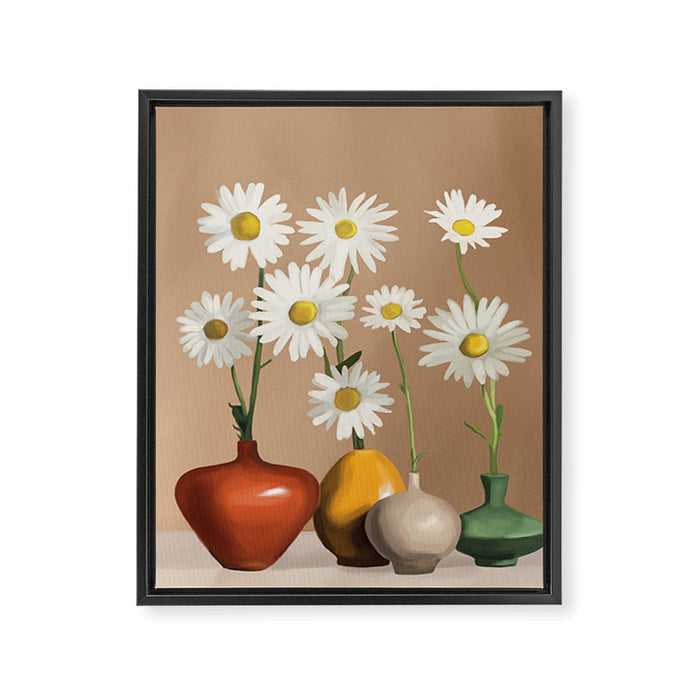 Daisy Harmony 1 Framed Canvas Print Gallery Image 1