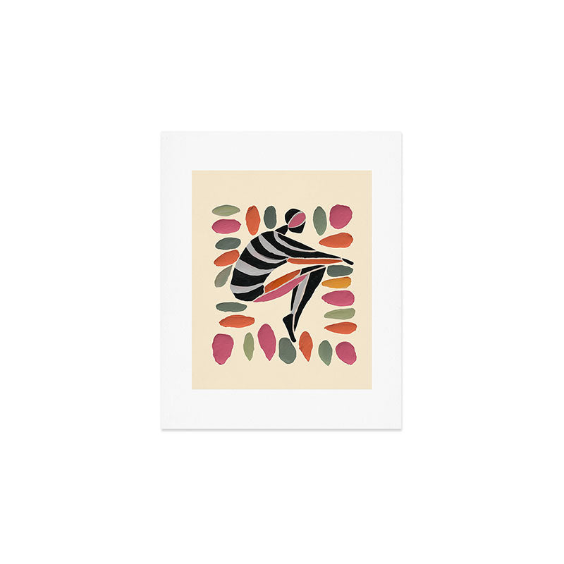 Dance of Shapes Art Print Gallery Image 1