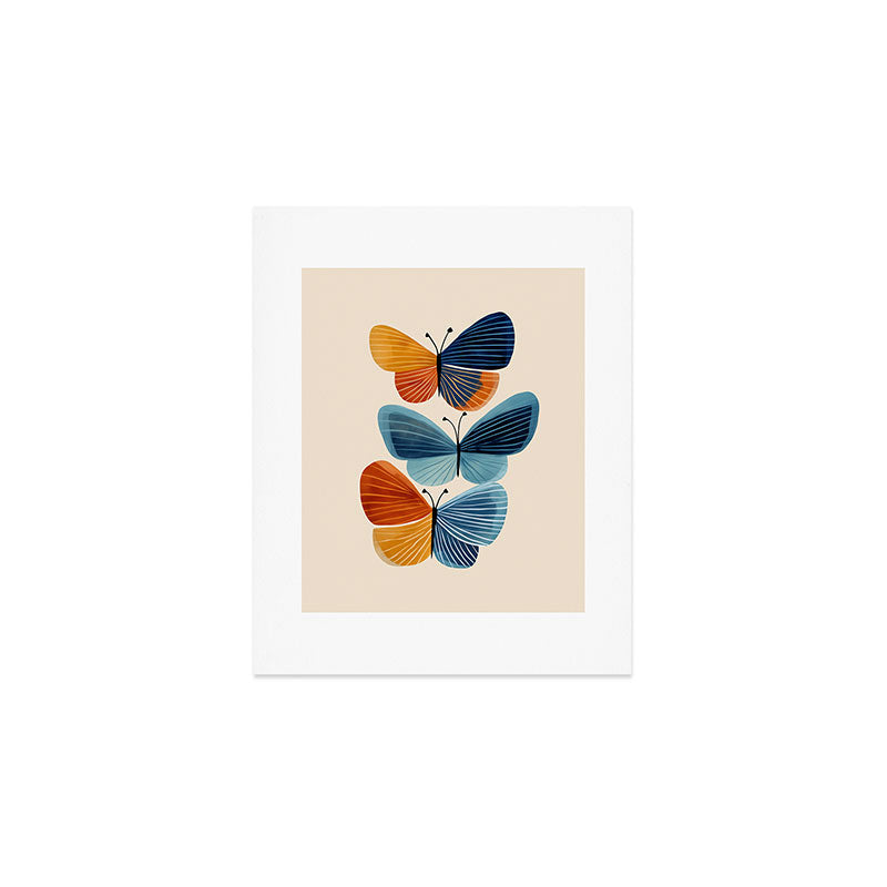 Dancing Butterflies Art Print Gallery Image 1