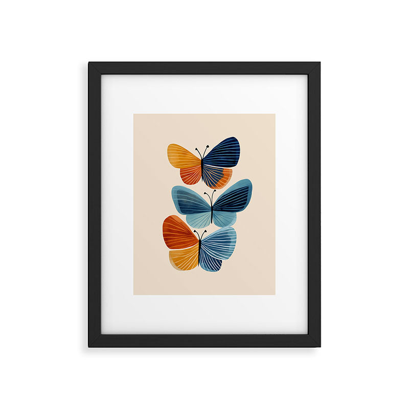 Dancing Butterflies Framed Art Print Gallery Image 5