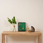 Dancing Feathers Framed Canvas Print Gallery Image 4