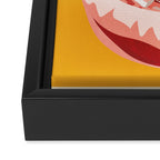 Disco Kiss 4 Framed Canvas Print Gallery Image 3