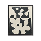 Duality in Motion 1 Framed Canvas Print Gallery Image 8