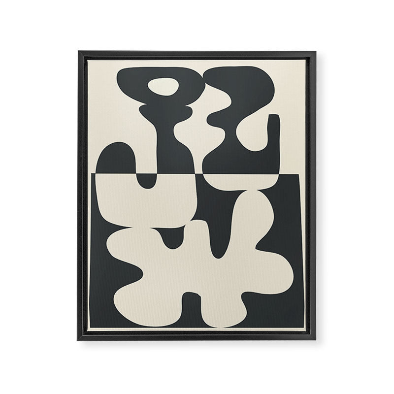 Duality in Motion 1 Framed Canvas Print Gallery Image 8