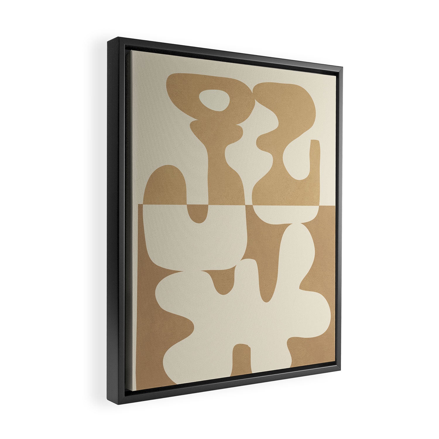 Duality in Motion 2 Framed Canvas Print Gallery Image 2