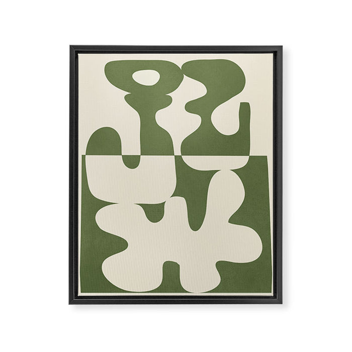 Duality in Motion 4 Framed Canvas Print Gallery Image 1