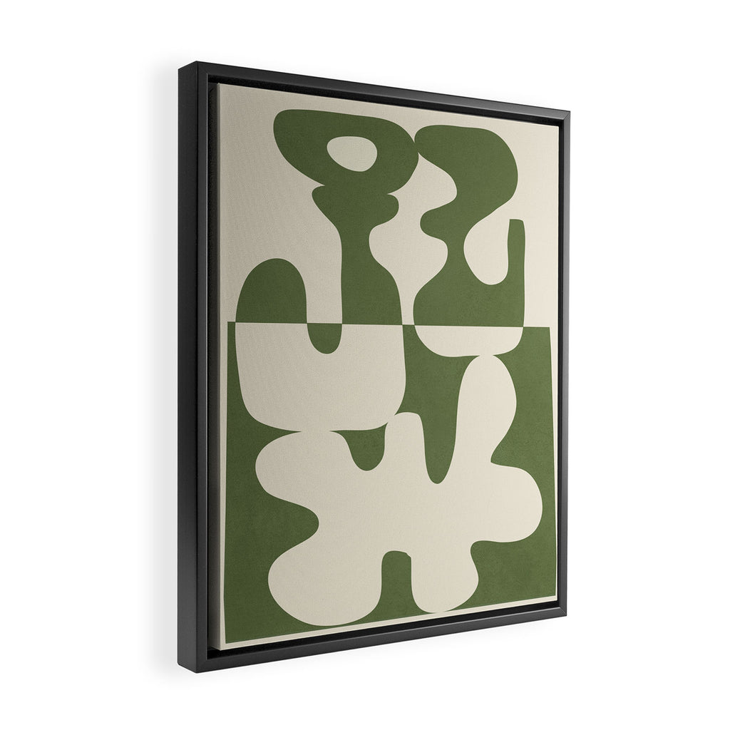 Duality in Motion 4 Framed Canvas Print Gallery Image 2
