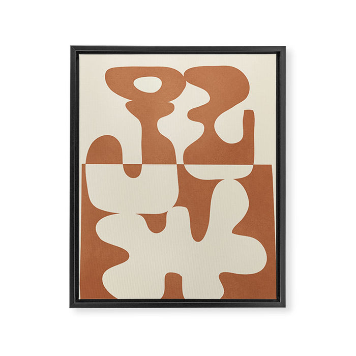 Duality in Motion 7 Framed Canvas Print Gallery Image 1