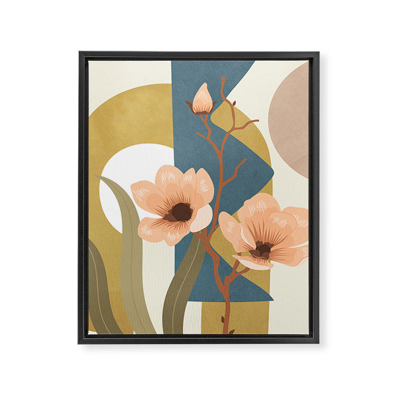 Elegant Shapes 02 Framed Canvas Print Gallery Image 6