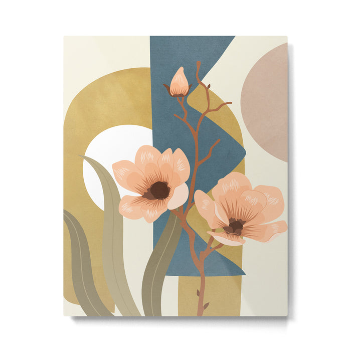 Elegant Shapes 02 Metal Print Gallery Image 1