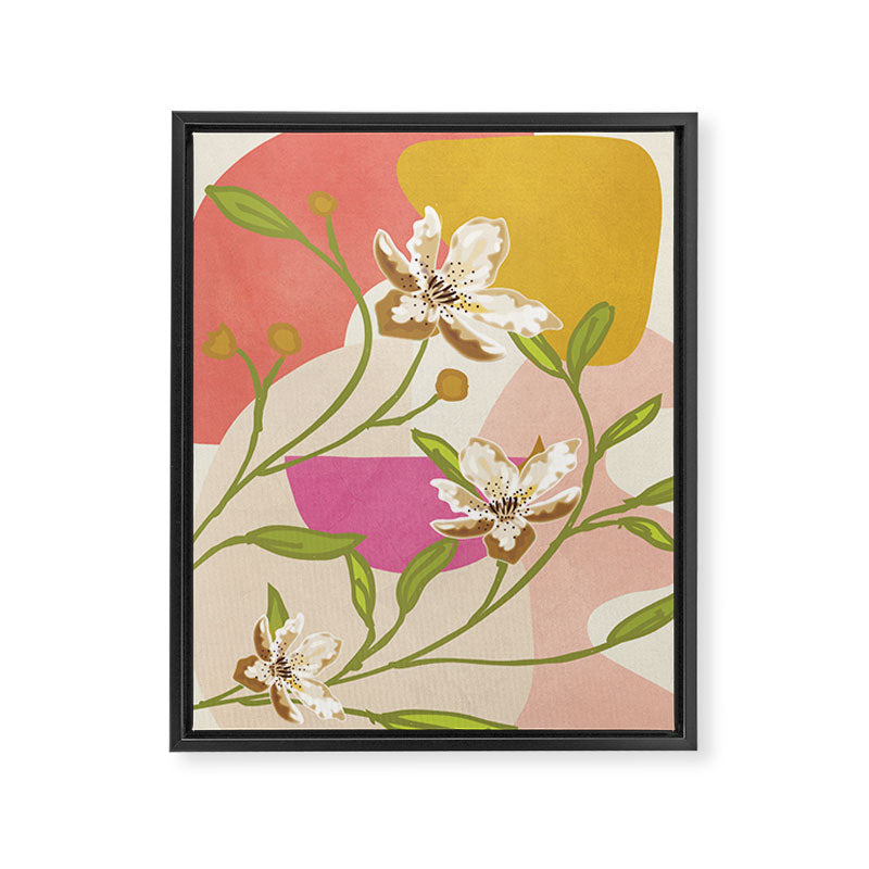 Elegant Shapes 12 Framed Canvas Print Gallery Image 6