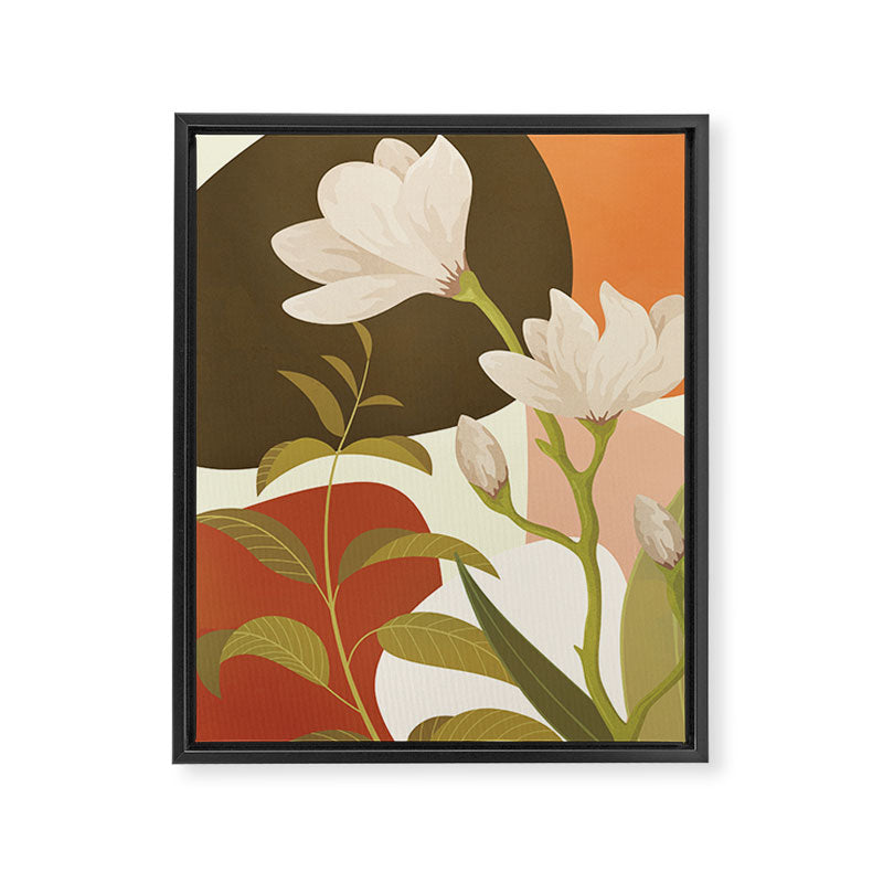 Elegant Shapes 14 Framed Canvas Print Gallery Image 6