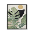 Elegant Shapes 16 Framed Canvas Print Gallery Image 6