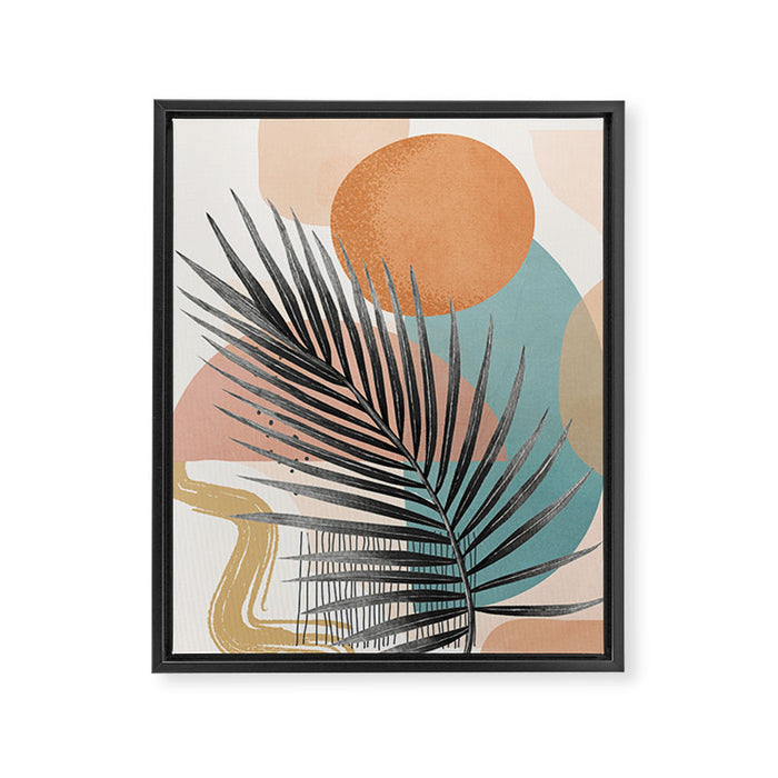 Elegant Shapes 21 Framed Canvas Print Gallery Image 1